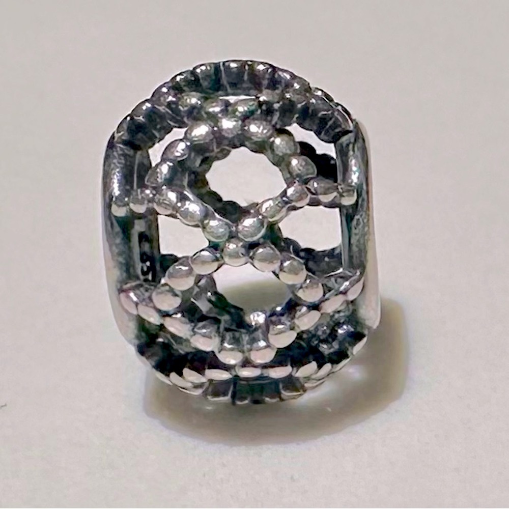 Pandora (Retired) Wanderlust Openworks Bead Charm #790978 - Picture 2 of 5